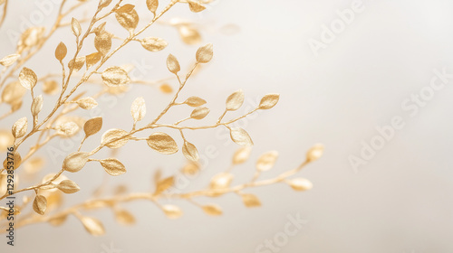 Golden Branch Elegance: Del...