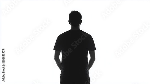 Mystery Man Silhouette: A s...