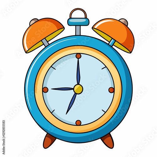 alarm clock vector illustration
