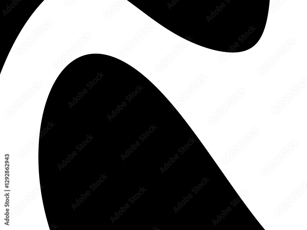black and white background. illustration.