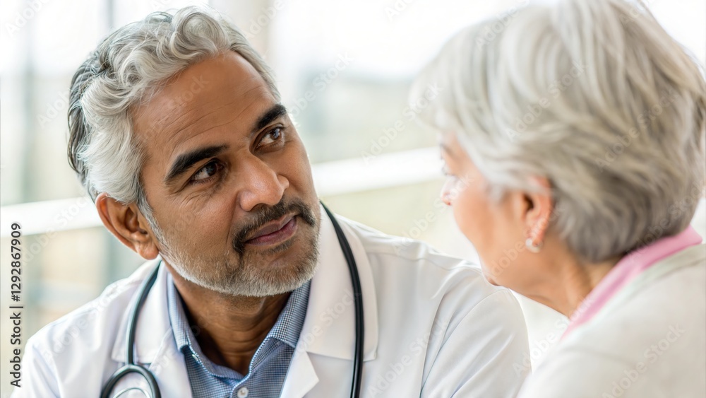 Indian Doctor Advising Patient on Healthy Lifestyle
Indian Doctor Advising Patient on Healthy Lifestyle