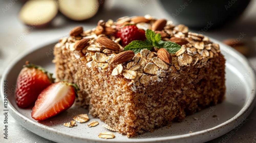 The benefits of healthy eating through oat cakes.