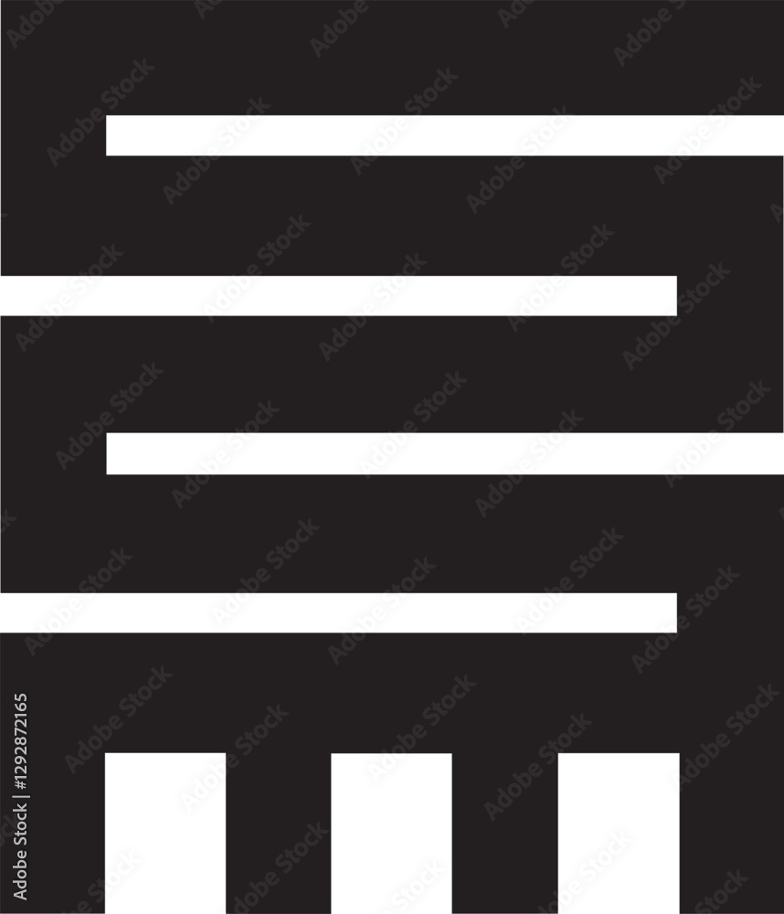 Nkyinkyim adinkra african akan symbol for twisting. Nkyinkyim adinkra african akan symbol for twisting.