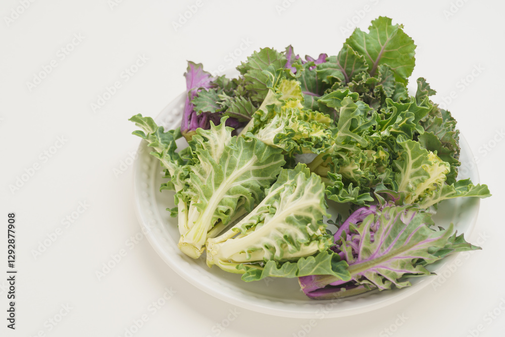 お皿の上のプチヴェール