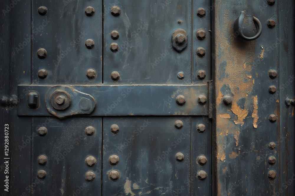 Fototapeta premium Rusty metal surface texture background