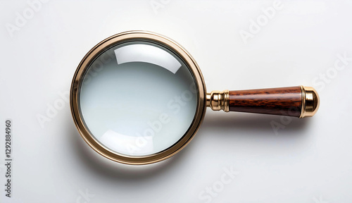 Vintage Magnifying Glass photo