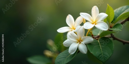 Jasmine sambac vine with abundant fragrant flowers , Asia, perfume ingredient, nature
