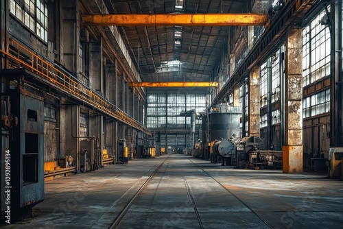 Metalworks plant Factory interior