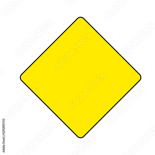Free Download Blank Warning Sign Billboard Icon, Simple Icon Vector Design, best used for presentation, application, web and banner - GFXLoad