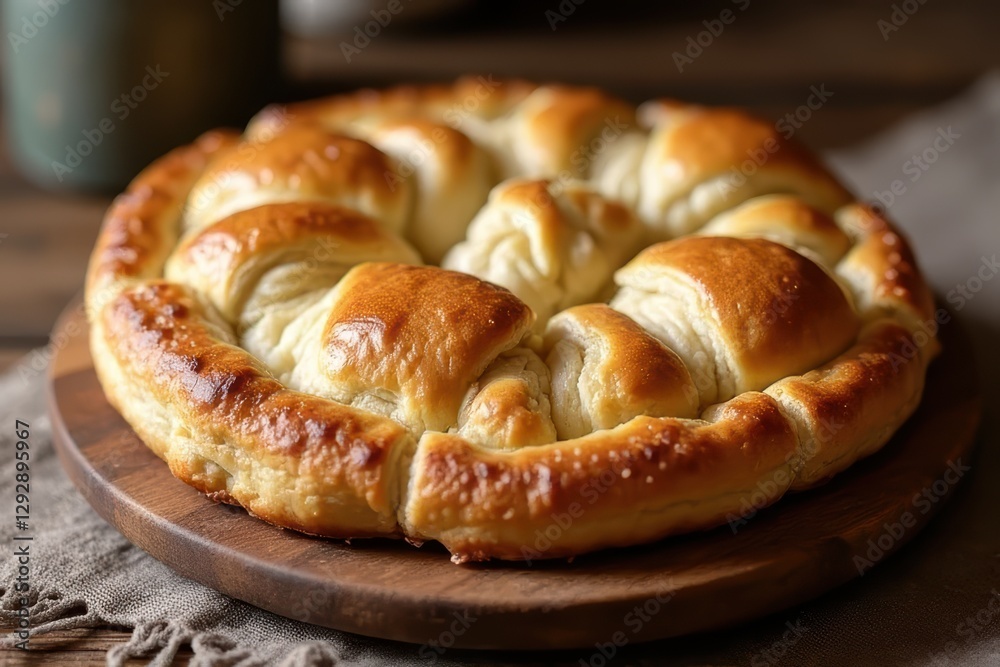 French Country Harvest Dessert - Pithiviers au Foin