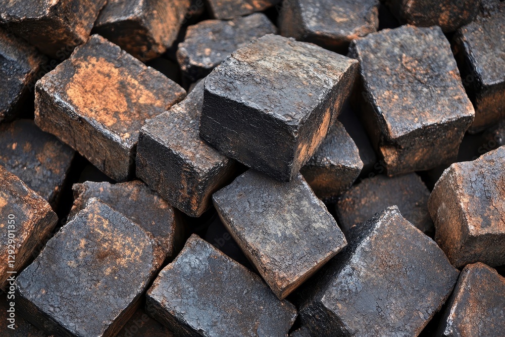 Pig iron a crude iron byproduct from smelting is produced in oblong blocks and contains high carbon Pig iron a crude iron byproduct from smelting is produced in oblong blocks and contains high carbon