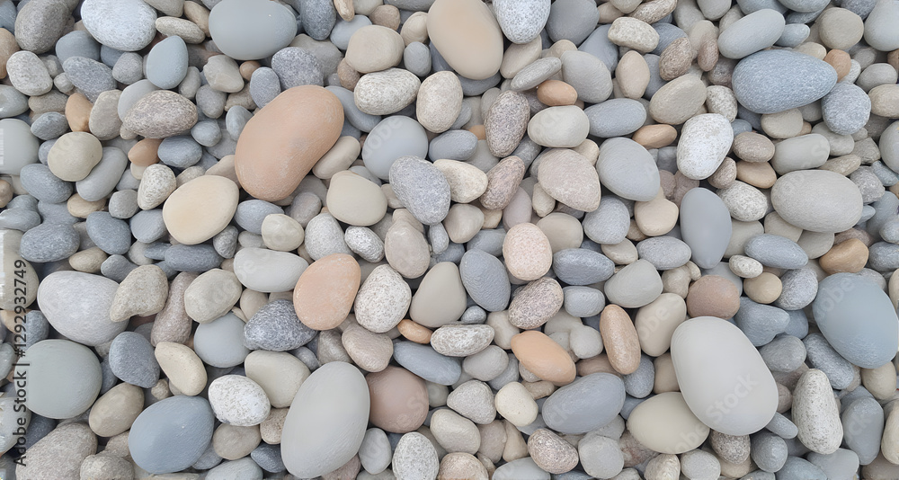 Smooth Beach Pebbles Background Smooth Beach Pebbles Background