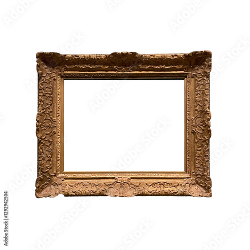 gold antique painting frame 