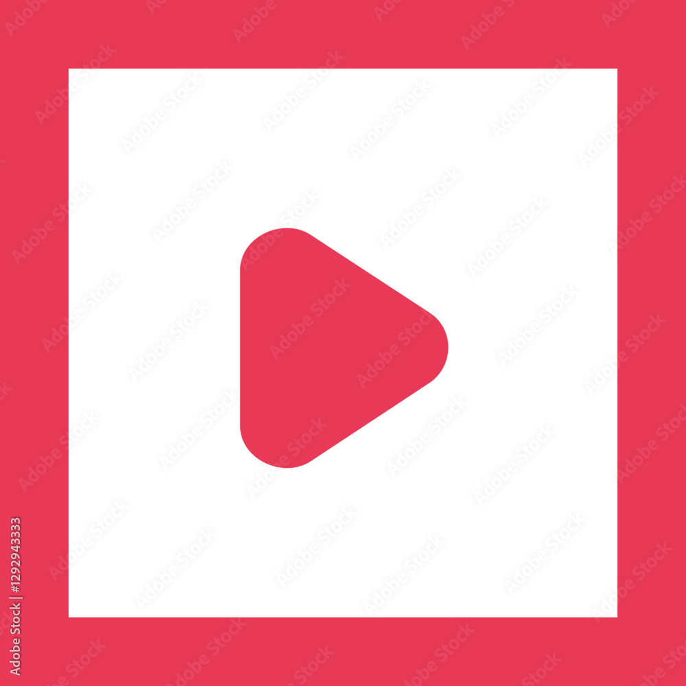 Start play motion control icon Start play motion control icon