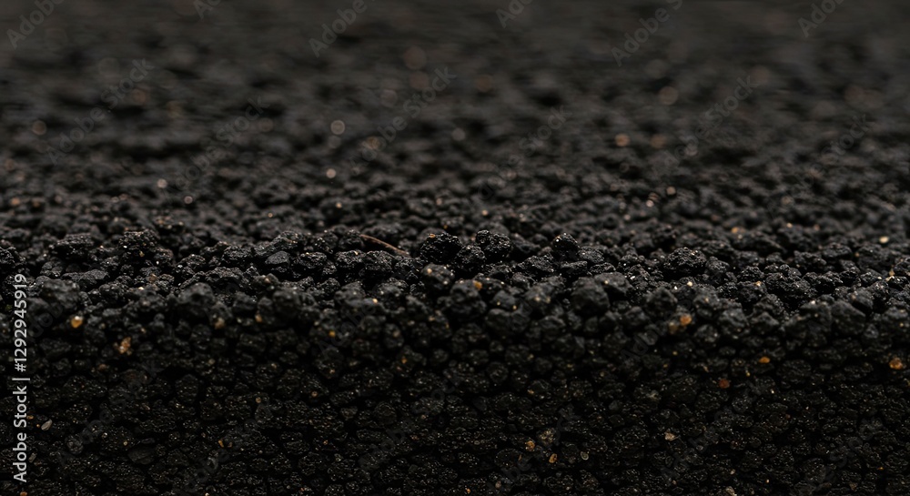 Close Up of Rough Dark Ground Material or Asphalt Surface Texture Close Up of Rough Dark Ground Material or Asphalt Surface Texture