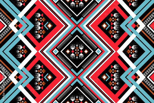  Geometric ethnic pattern seamless design for background ,Tribal geometric seamless patterns, ethnic design, hipster backdrop, wallpaper Background, Design curtain, carpet ,fabric ,textile