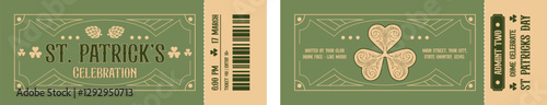 St. Patrick's Day Ticket