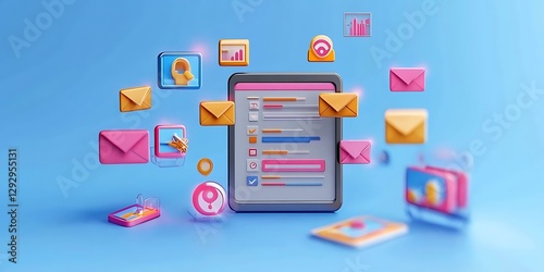 Email marketing, email automation, marketing automation. Customer engagement, retention, loyalty. Business e-mail communication, digital marketing.