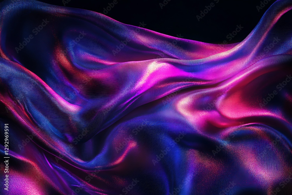 Stunning Iridescent Fabric Texture Design Stunning Iridescent Fabric Texture Design