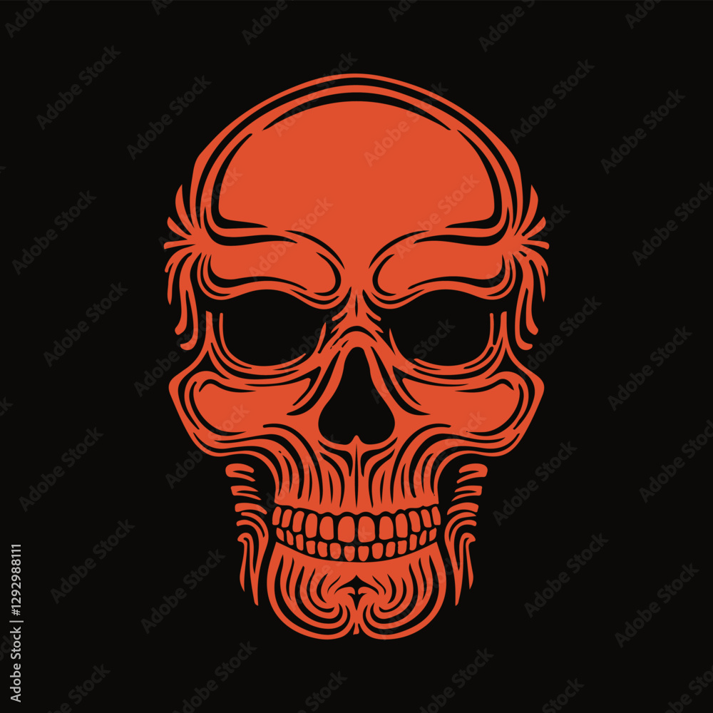 skull tshirt vector design skull tshirt vector design