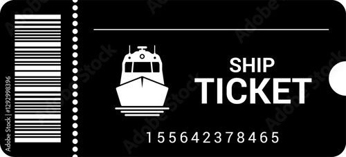 Bus travel ticket, autobus public transport pass icon set. Paper passenger seat card for trip. Journey coupon urban transportation. Transportation Ticket Icons Collection, Travel Ticket Vector Set