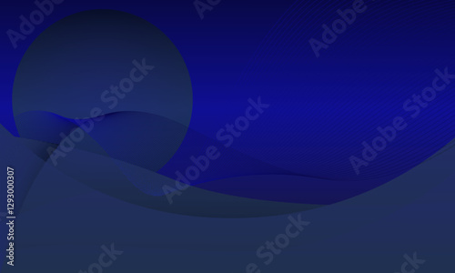 Backgroun Abstack Wave Illustration