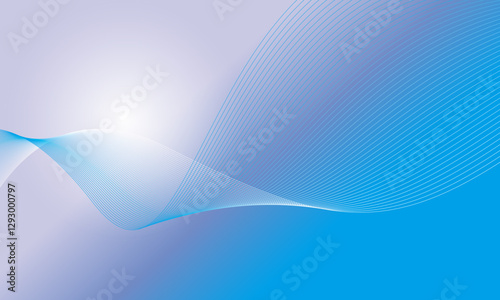 Backgroun Abstack Wave Illustration