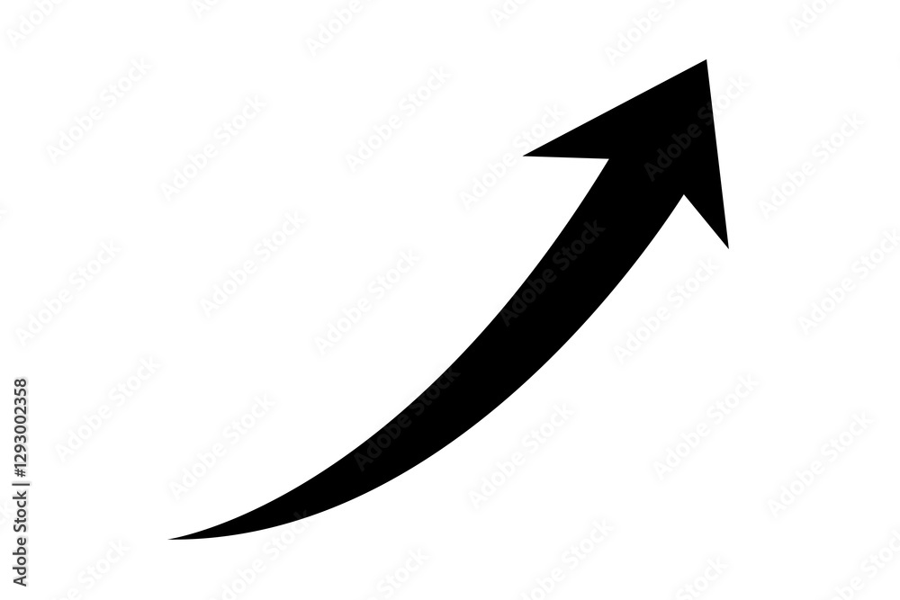 black curve arrow icon on transparent background. flat style. arrow icon for your web site design, logo, app, UI design black curve arrow icon on transparent background. flat style. arrow icon for your web site design, logo, app, UI design
