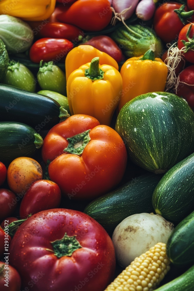 A colorful array of fresh vegetables that symbolize health and vitality, ideal for promoting organic products. A colorful array of fresh vegetables that symbolize health and vitality, ideal for promoting organic products.