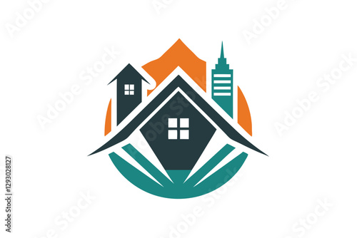 The logo represents a charity dedicated to improving community housing through innovative solutions, Create a minimalist logo for a charity that works to end homelessness in urban areas