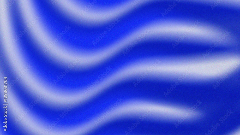 Fototapeta premium blue abstract background with soft flowing wave pattern