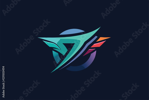 This logo exemplifies modern design tailored for a tech startup emphasizing innovation and sleek aesthetics, Create a sleek and modern design for a tech incubator logo