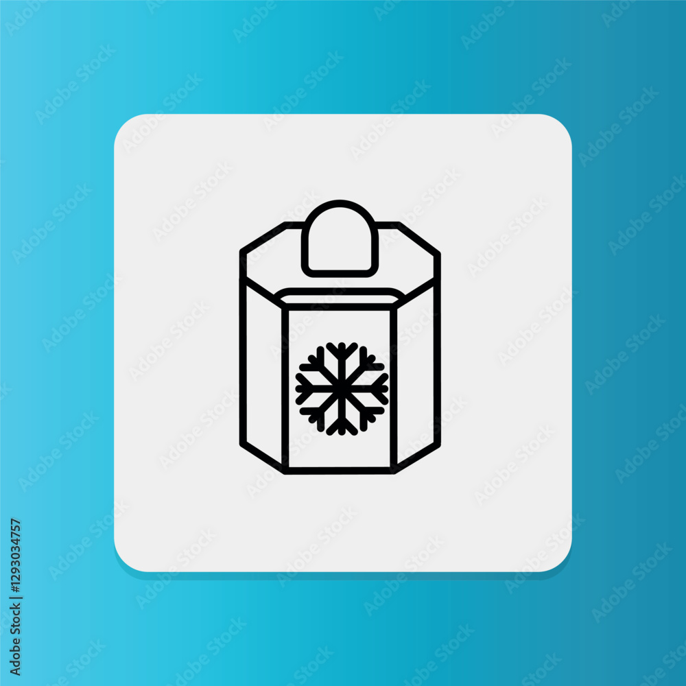 Cold Therapy icon. Editable stroke. Vector illustration Cold Therapy icon. Editable stroke. Vector illustration