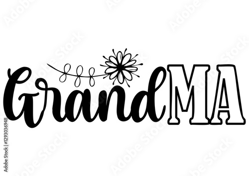 Grandma Grandmother Lola Vector