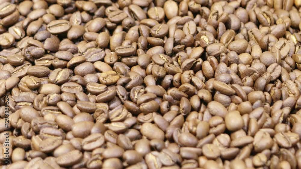 Discover the intricate process of coffee bean production in a factory setting.