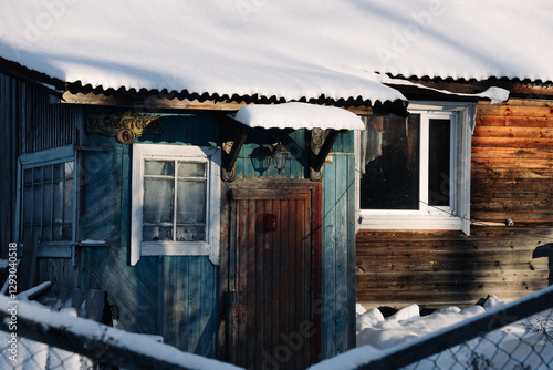 old wooden house