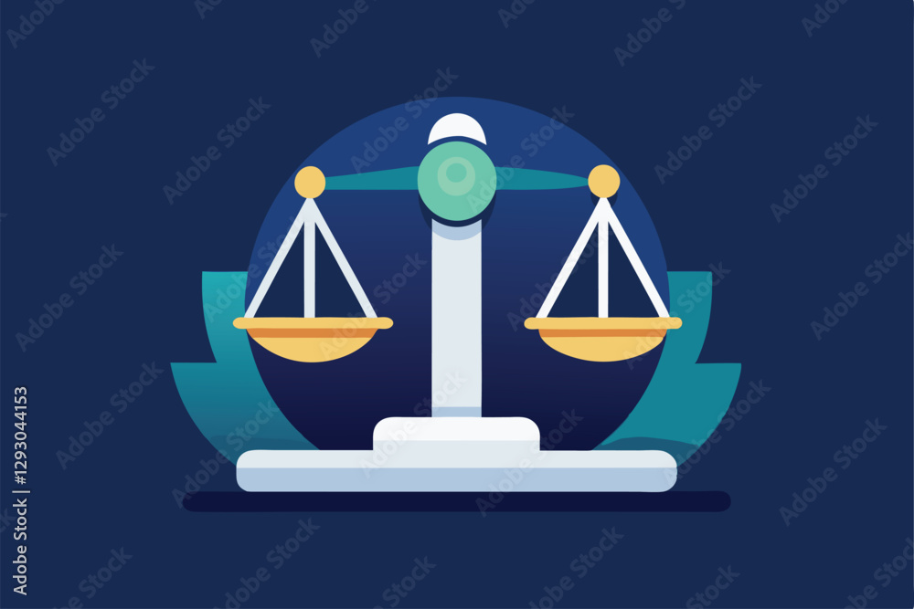 The design showcases a balanced scale symbolizing justice for online court proceedings, Design a sleek icon for a virtual courtroom platform, minimalist simple modern vector logo design The design showcases a balanced scale symbolizing justice for online court proceedings, Design a sleek icon for a virtual courtroom platform, minimalist simple modern vector logo design