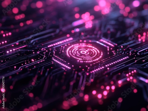 Futuristic AI-Driven Security Network with Biometric Authentication in a Cybernetic Landscape