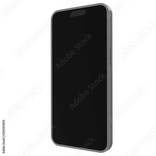 smart phone isolated on white