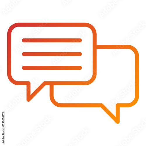 Vector Design Chat Icon Style