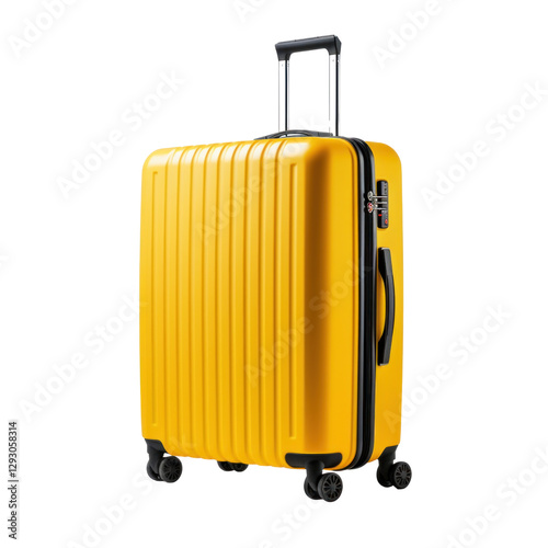suitcase  isolated on transparent png