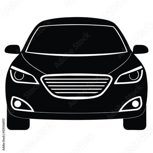 Modern Crossover Car Vector Illustration | AI, EPS Format