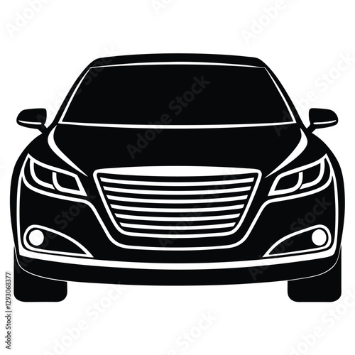 Modern Crossover Car Vector Illustration | AI, EPS Format