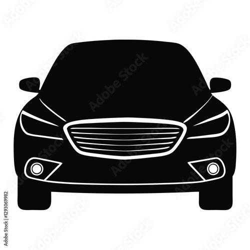 Modern Crossover Car Vector Illustration | AI, EPS Format