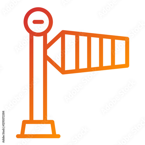 Vector Design Windsock Icon Style