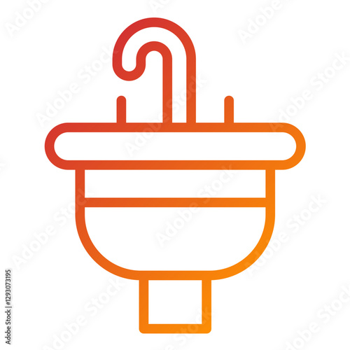 Vector Design Sink Icon Style
