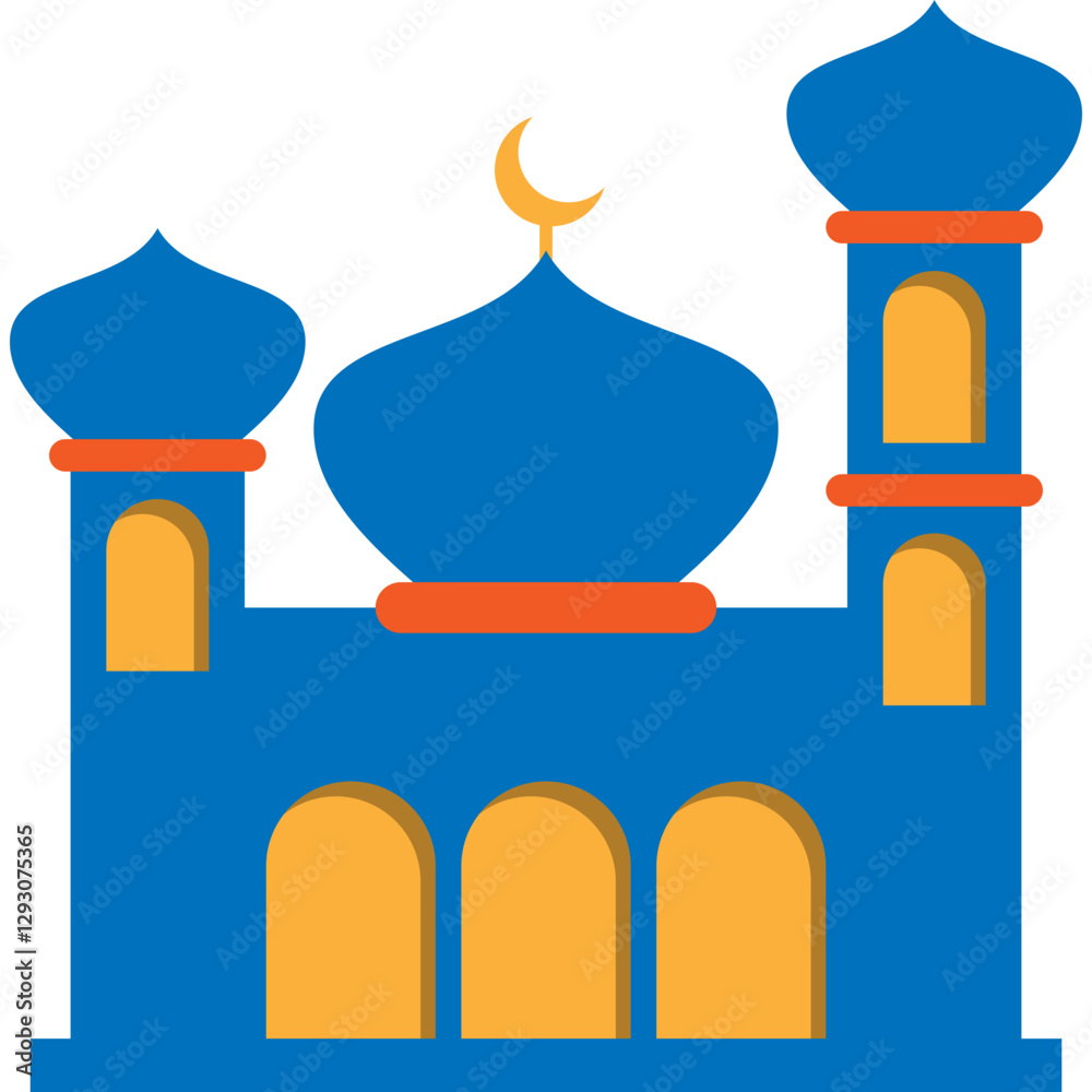 Obraz premium Mosque Illustration