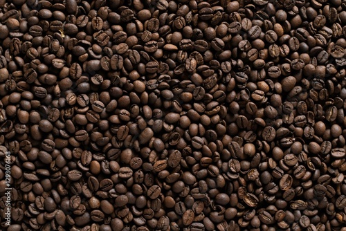Texture di chicci di caffè photo