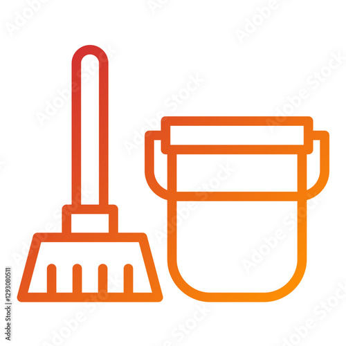 Vector Design Cleaning Icon Style