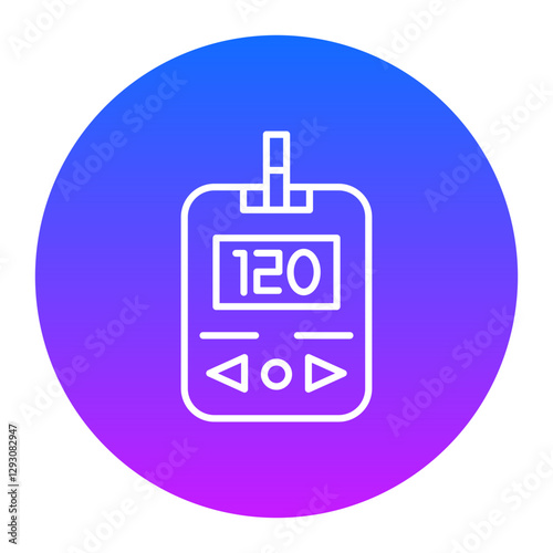 Blood Glucose Range Icon